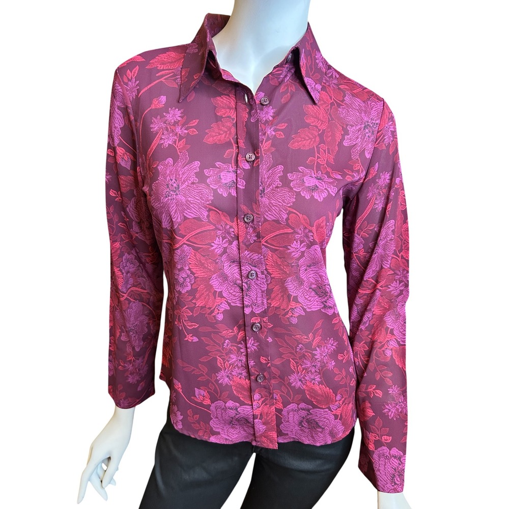 Vintage Y2K GAP Floral Shirt Size XS